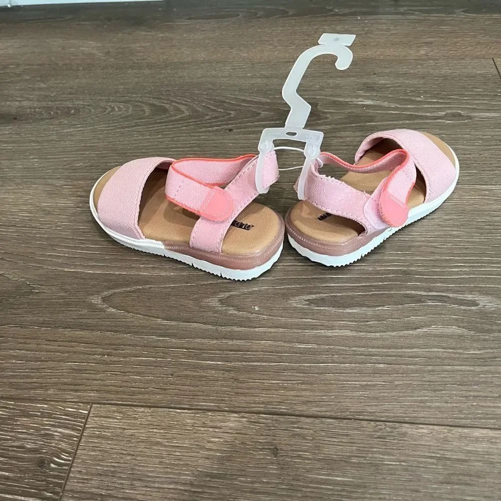 Old Navy Pink Toddler Sandals Open Toe